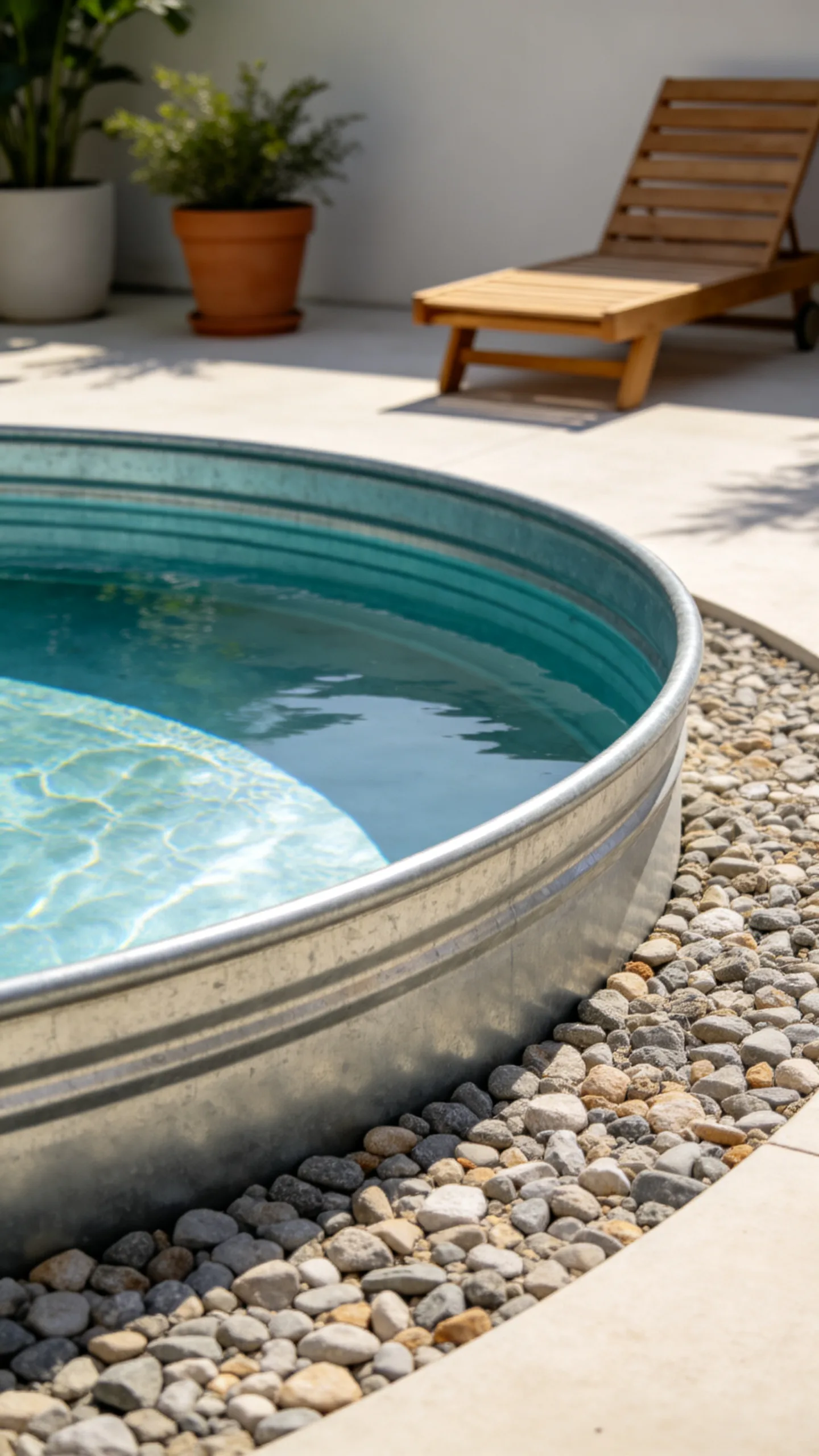 Gravel Base Pool Setup