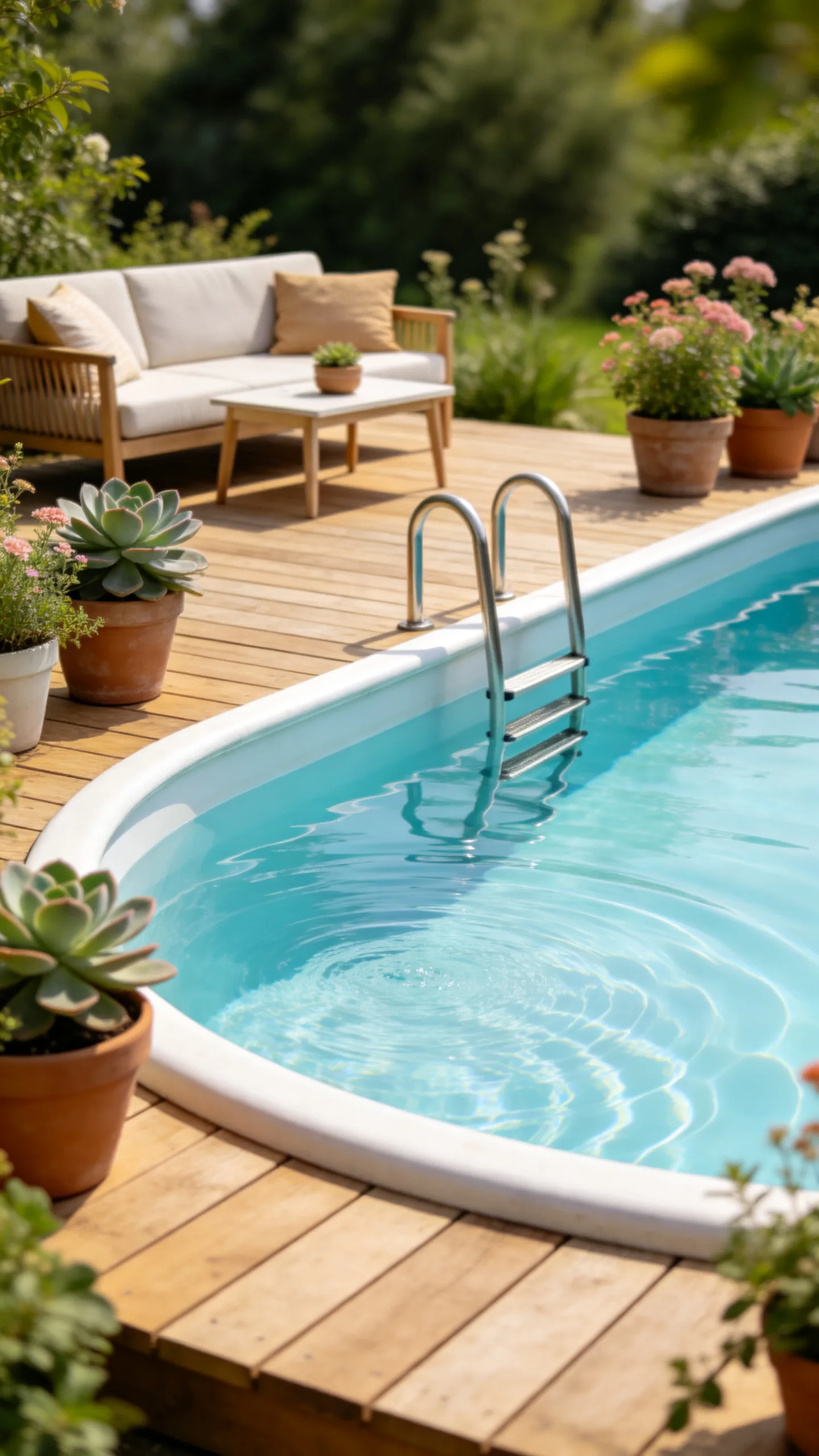 Deck-Side Stock Tank Pool