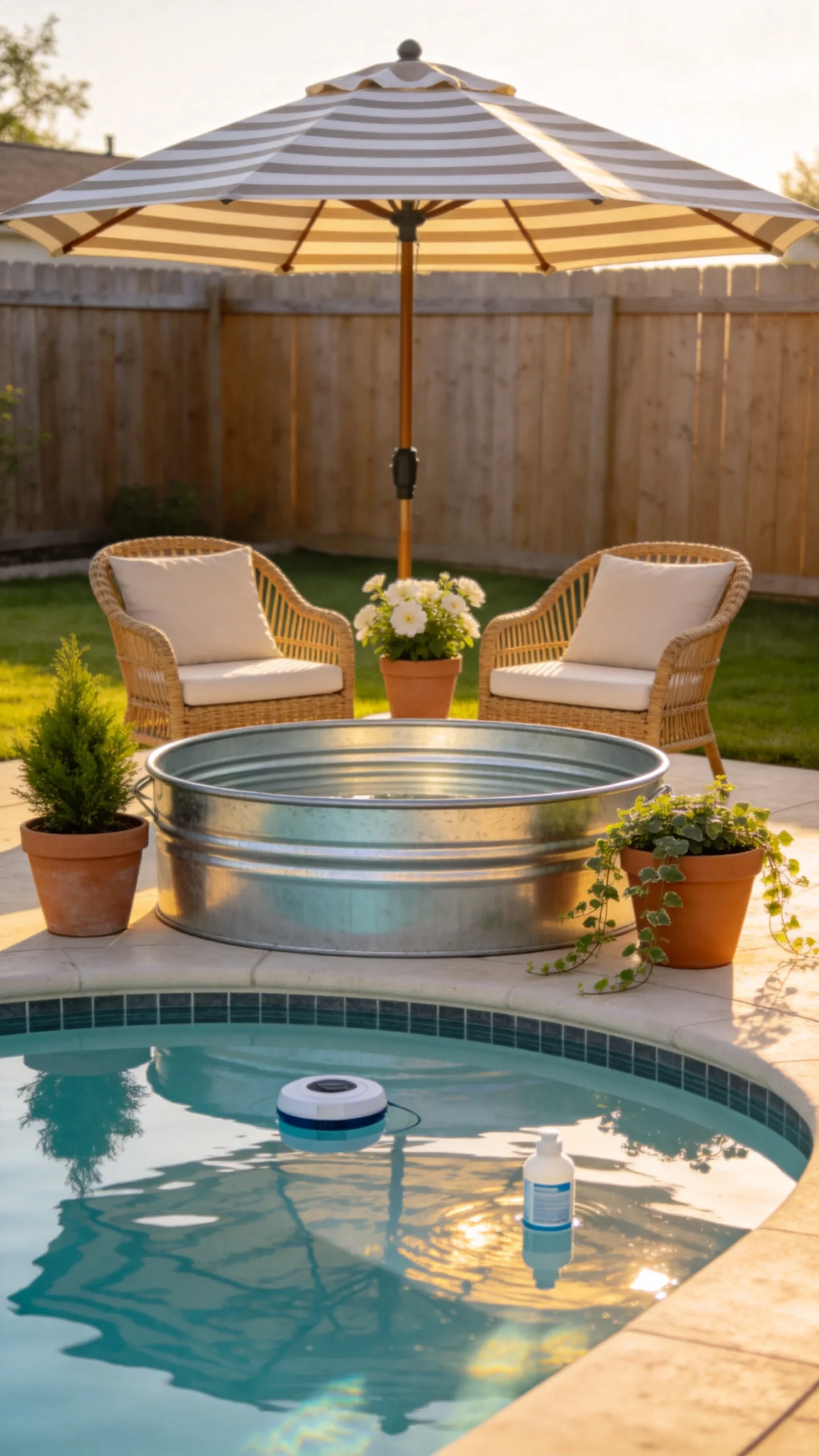 Patio Stock Tank Pool