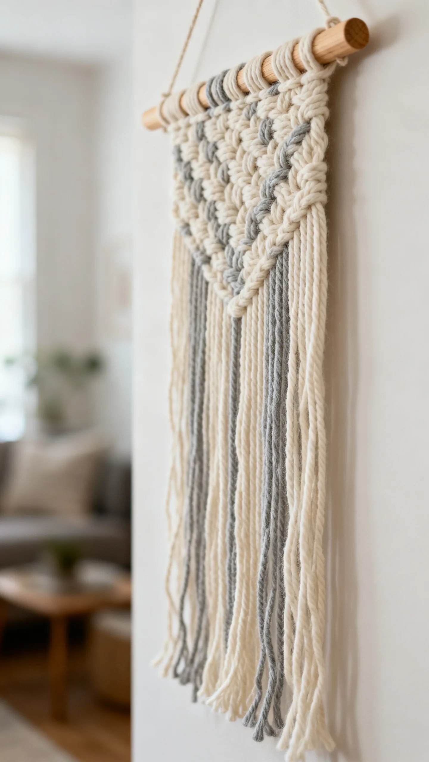 Make A Simple Yarn Wall Hanging