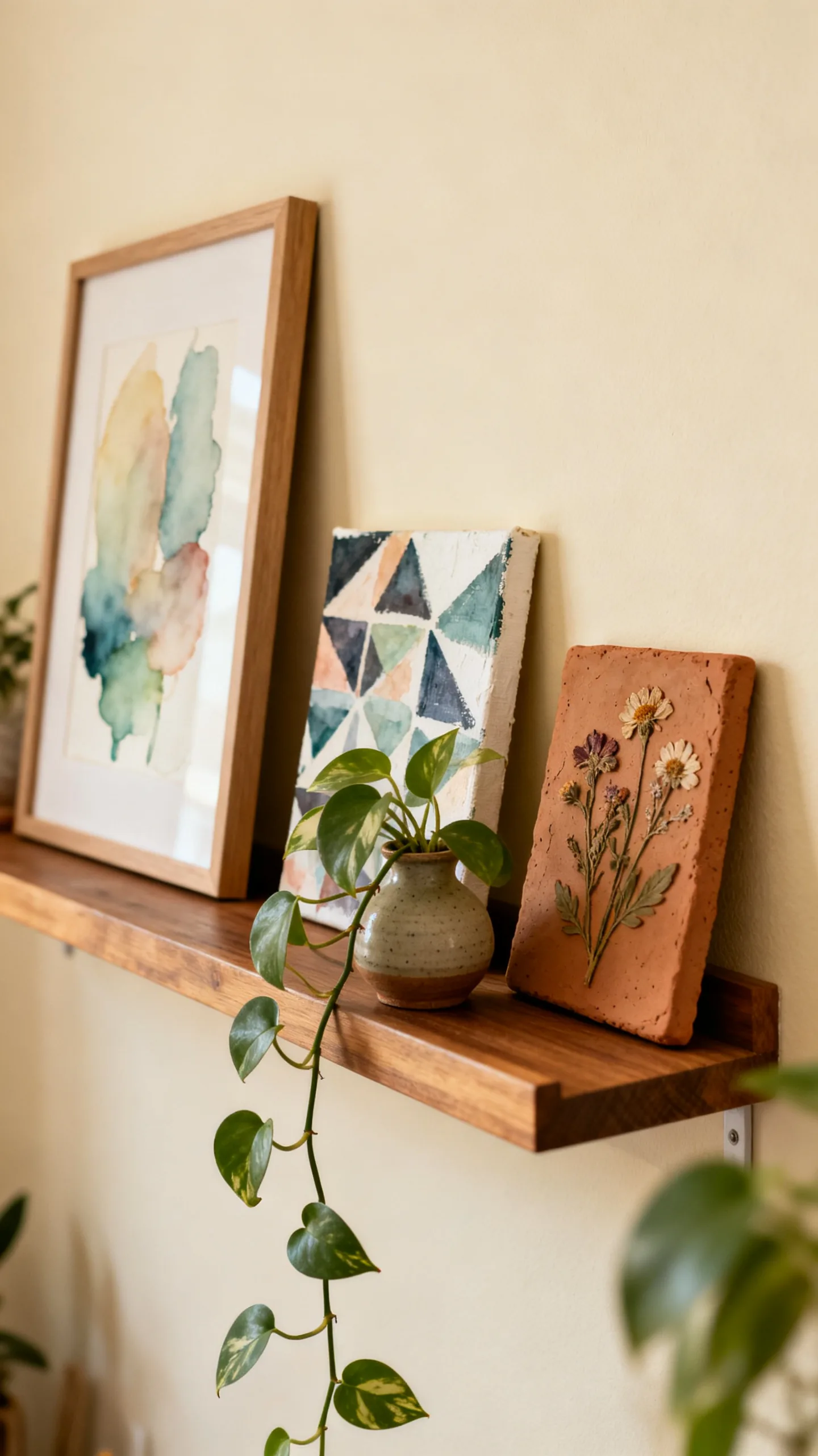 Make A Shelf-Backed Art Moment