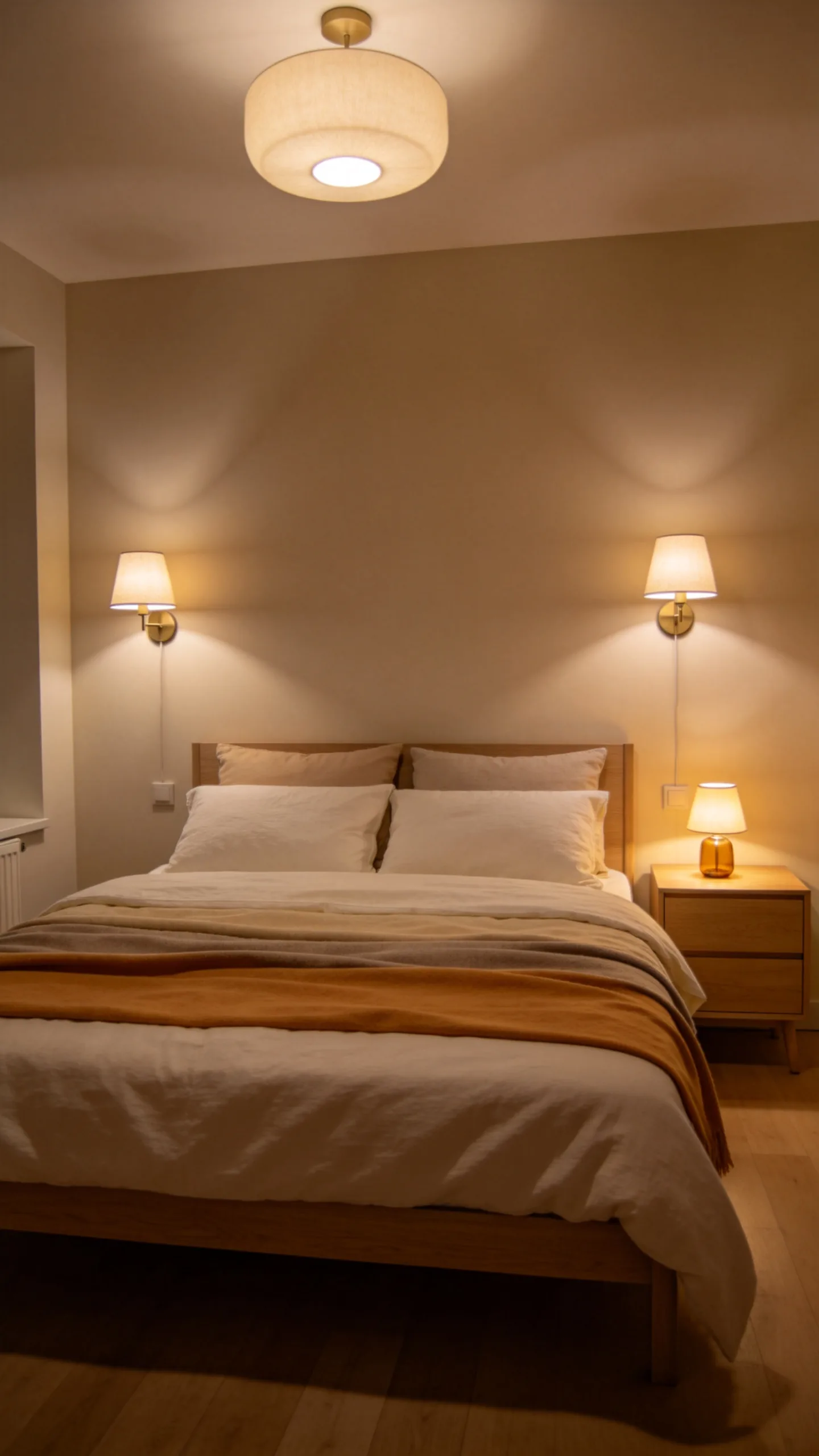 18. Finish With Dimmer Controls and Three Lighting Levels