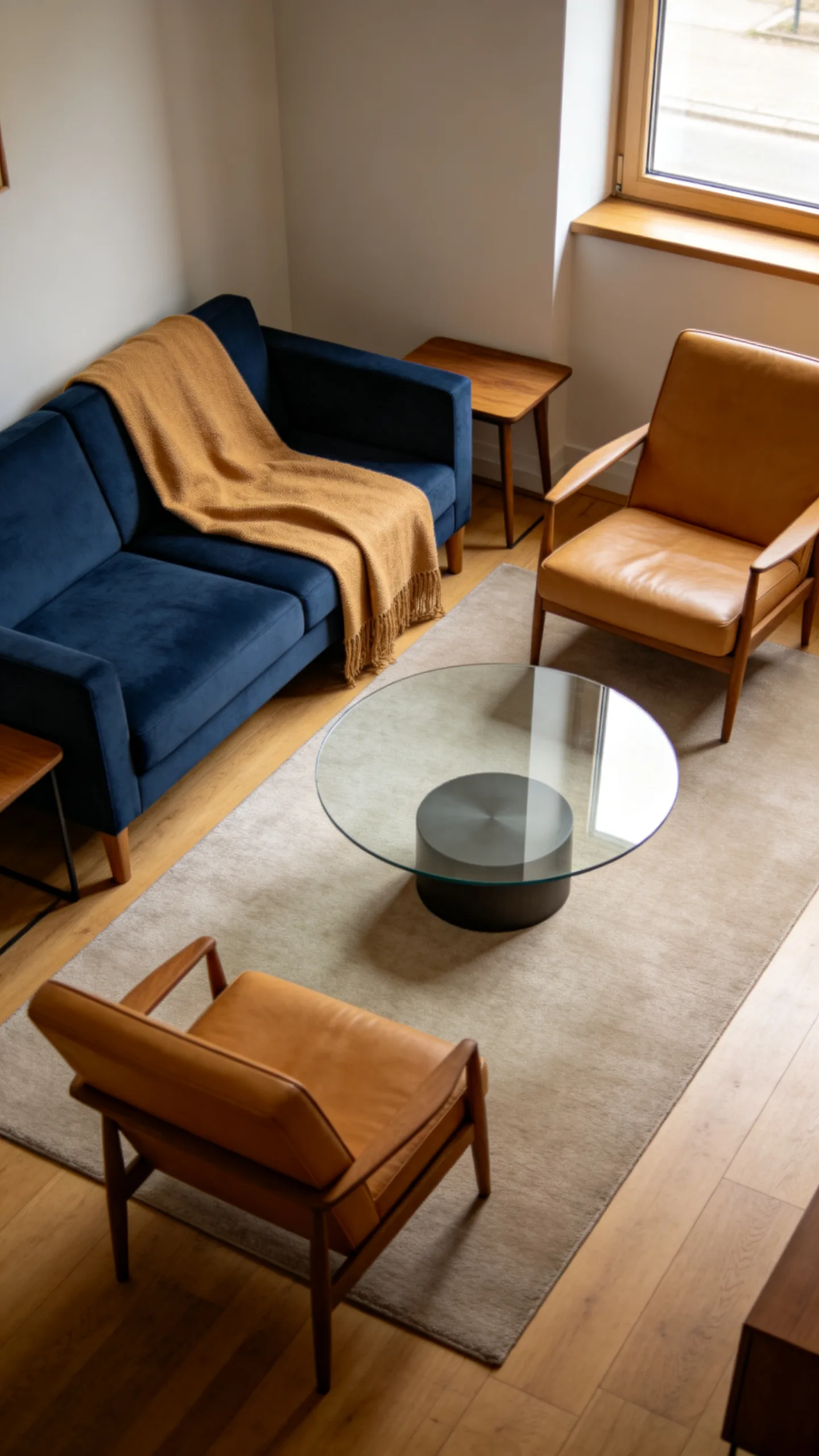 3. Create a Navy-and-Camel Color Scheme