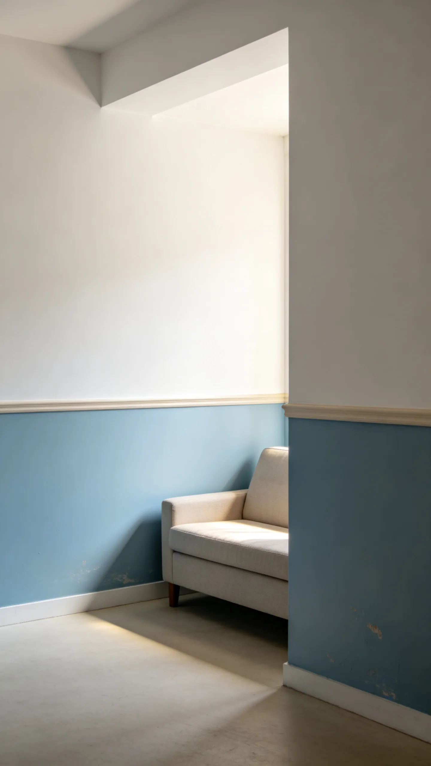 21. Use Blue on the Lower Half of the Walls