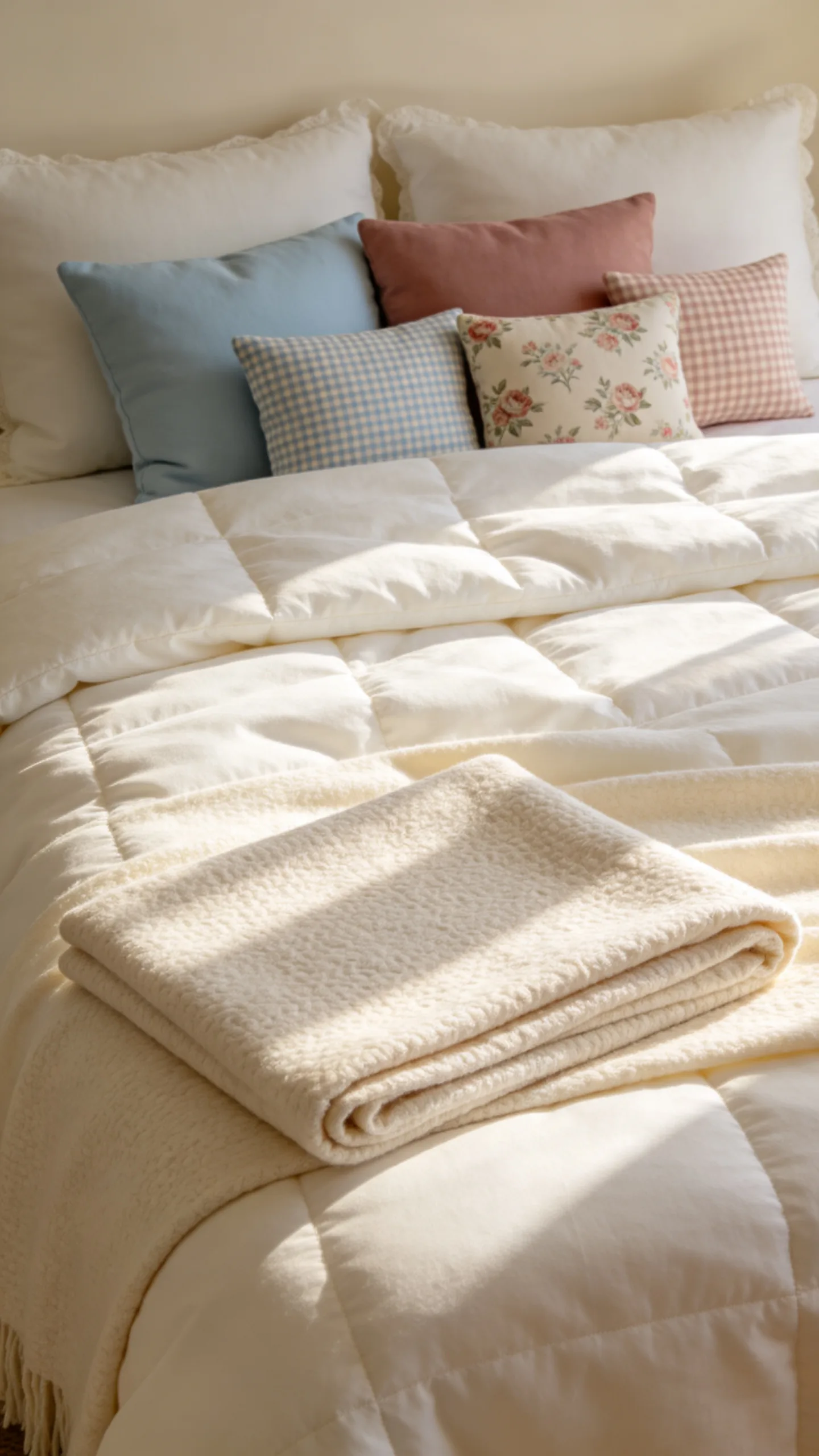 9. Layer a Cloud-Like Bedding Arrangement