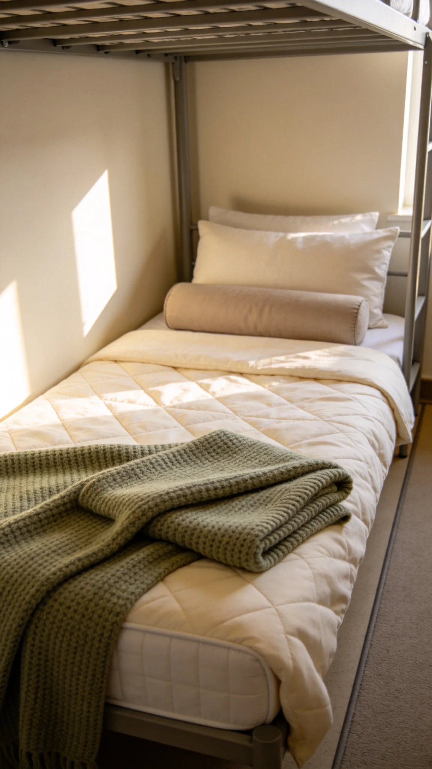2. Layer the Bed With Cozy, Washable Textiles