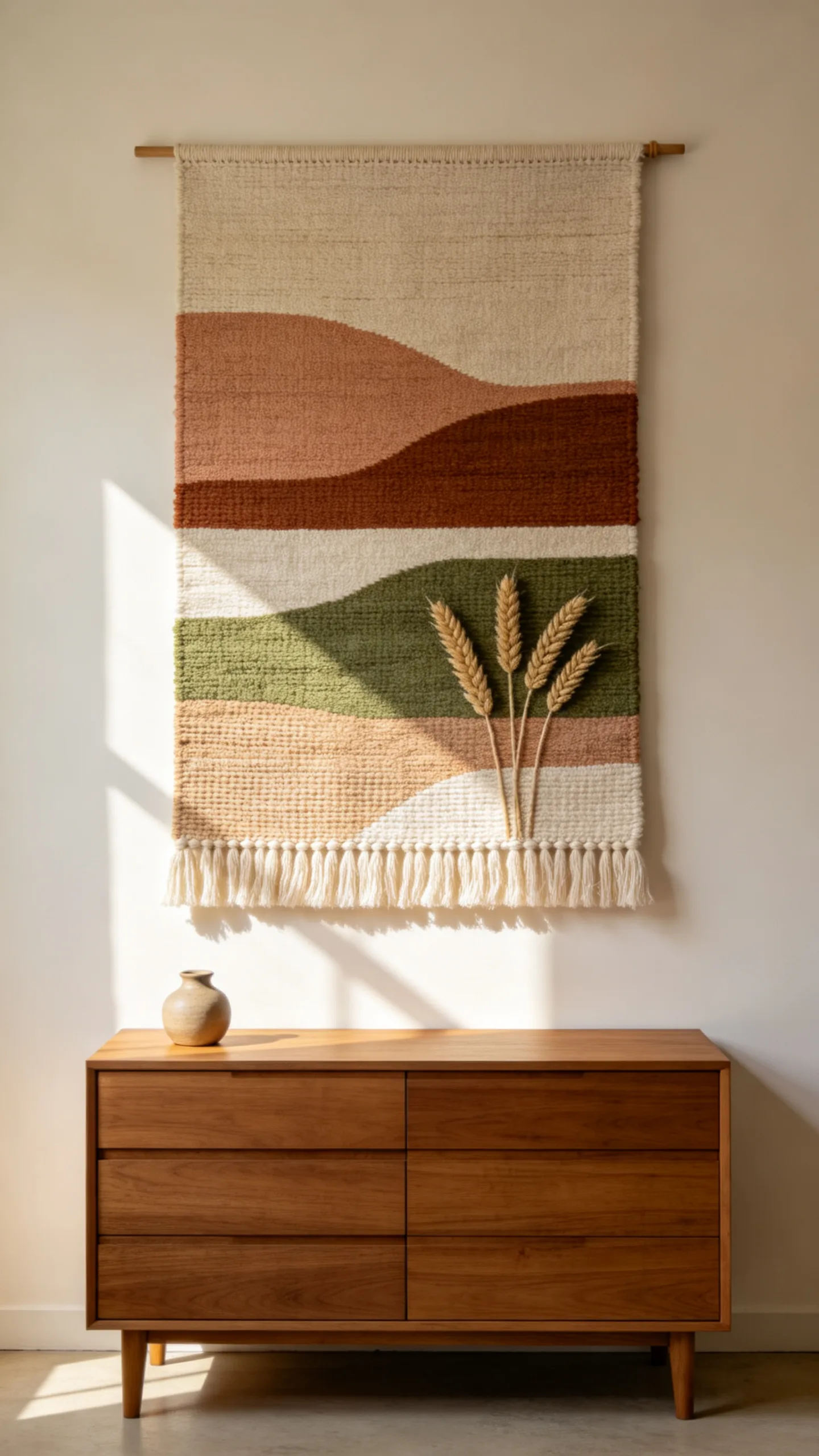23. Warm Up a Bare Wall With a Tapestry