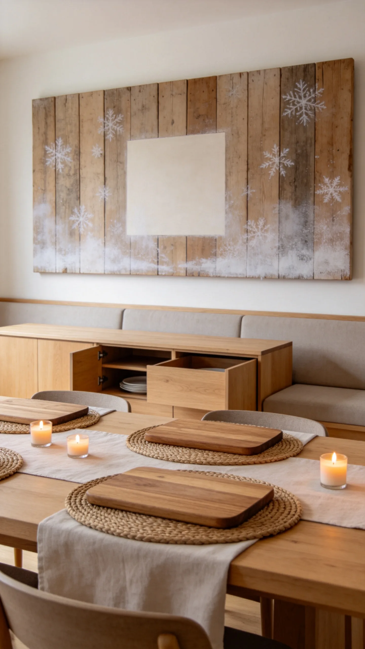 8. “Gather Here” Dining Room Sign