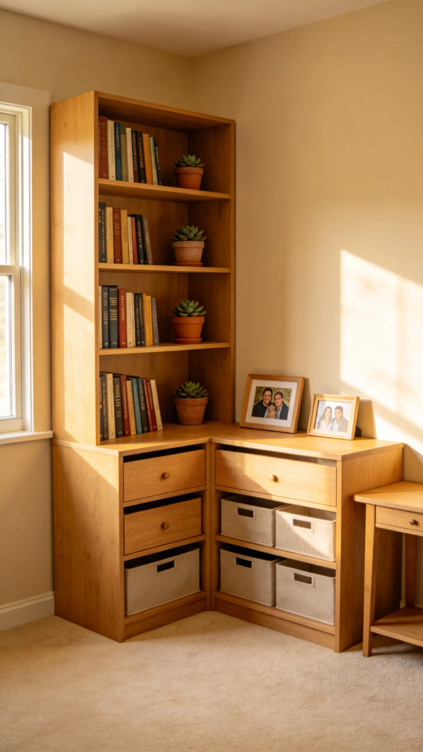 5. An L-Shaped Corner Unit to Maximize Tight Bedroom Layouts