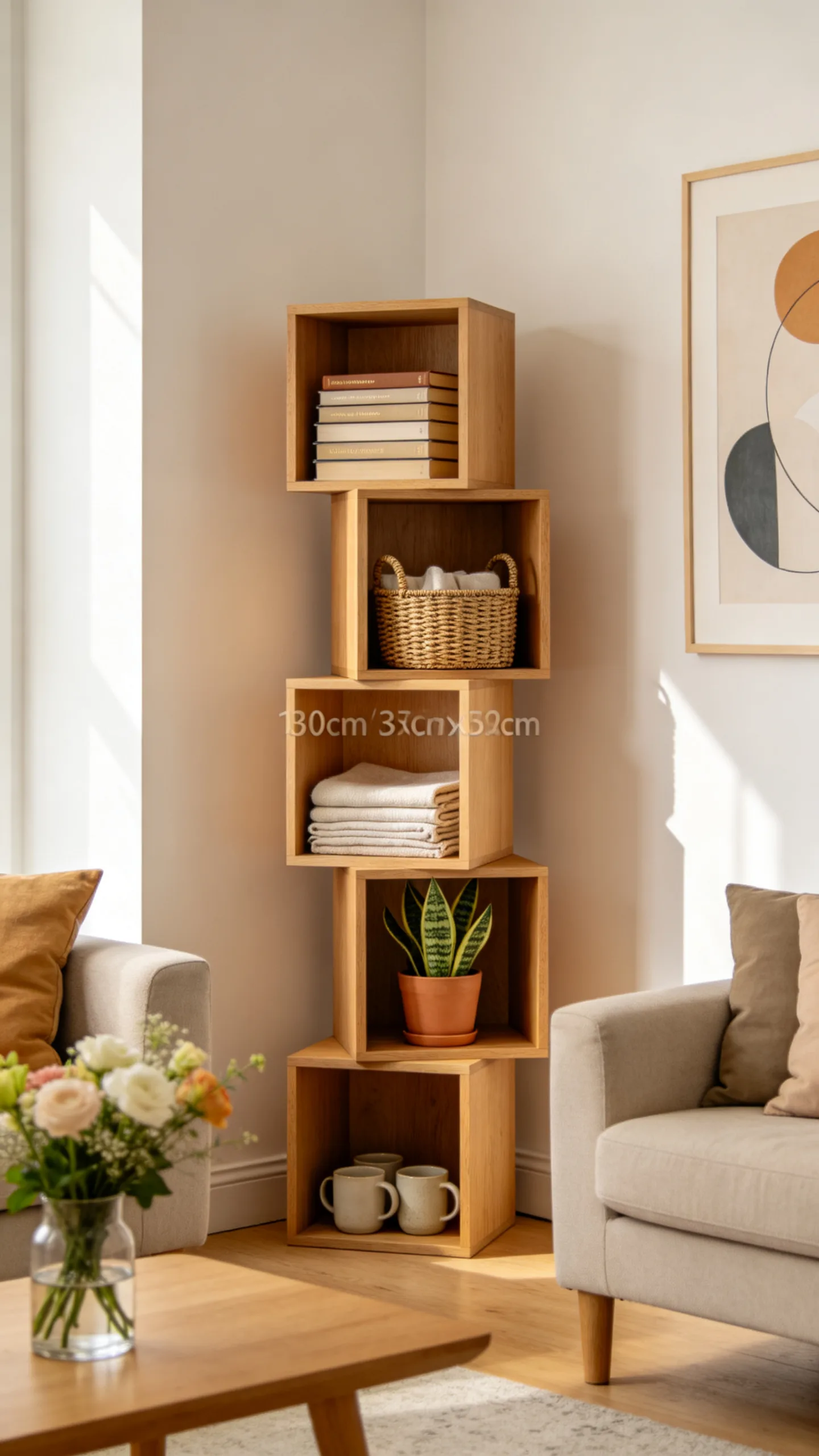 6. Single Staggered Box Cubes
