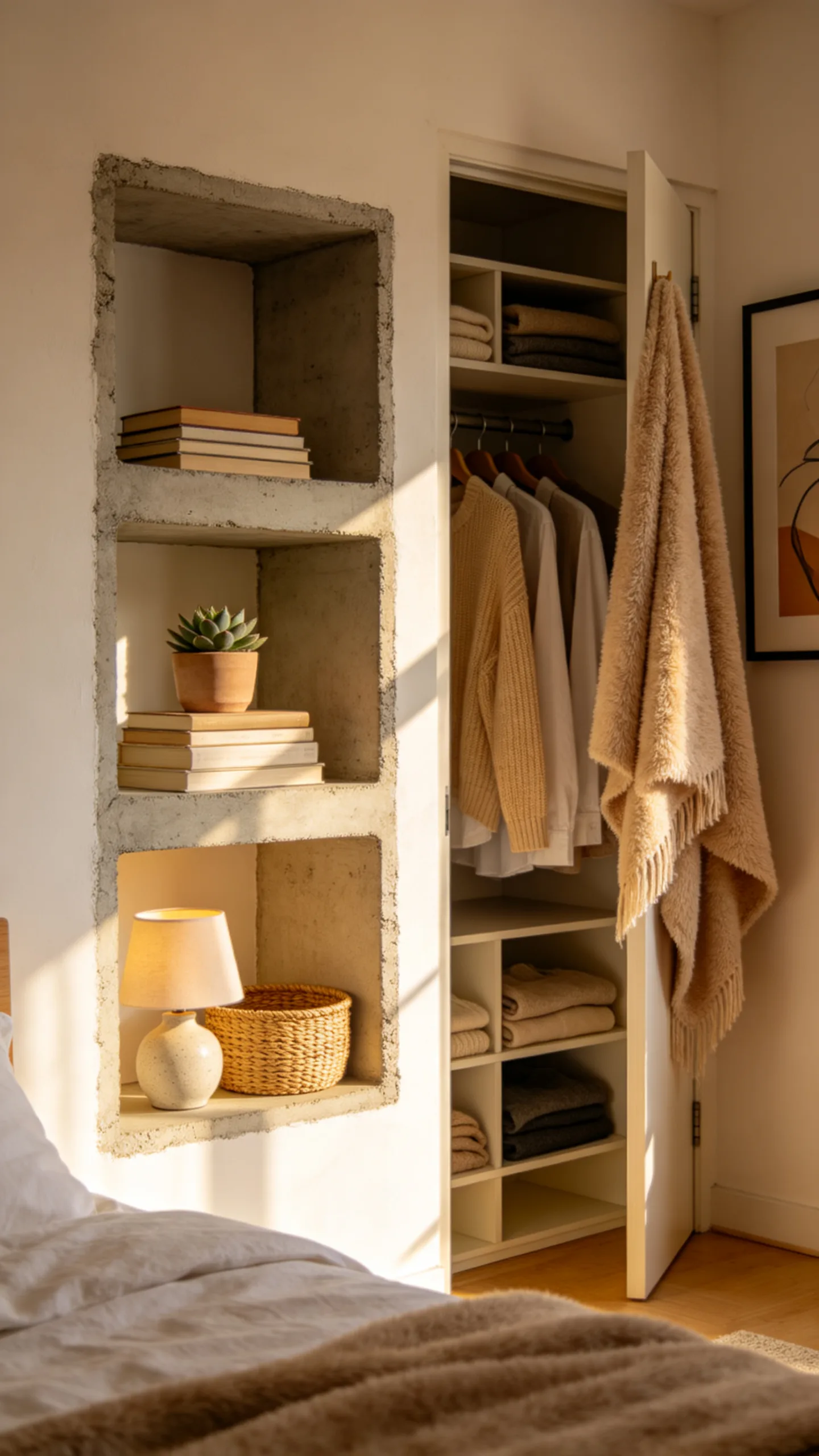 11. Recessed Drywall Wall Niches