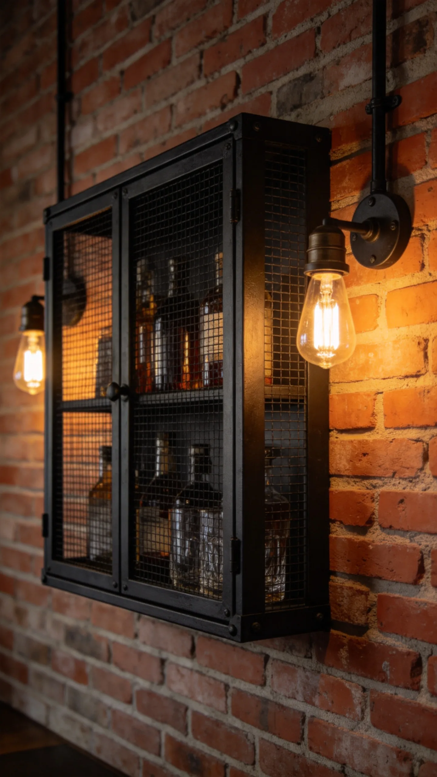 15. Industrial Wire Mesh and Metal Framing