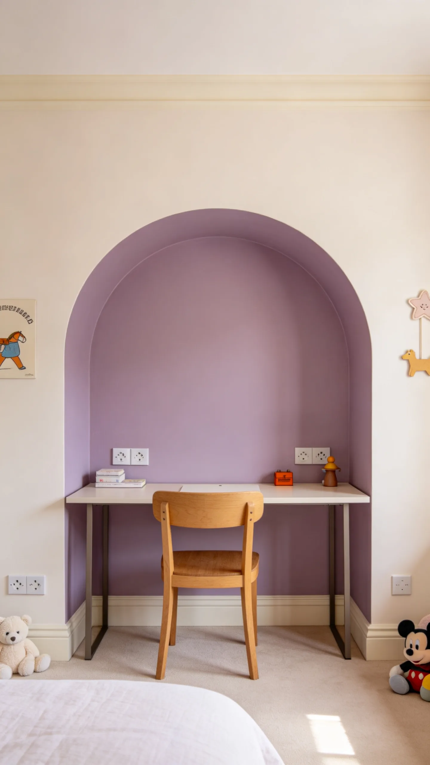 10. Paint a Faux Doorway or Arched Niche