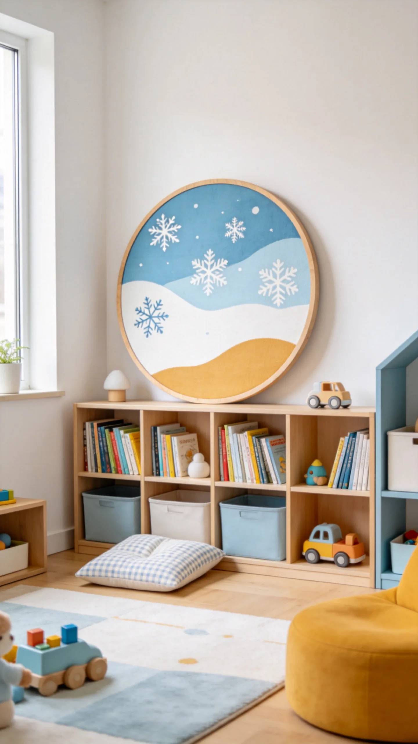 10. “Snow Much Fun” Playroom Sign